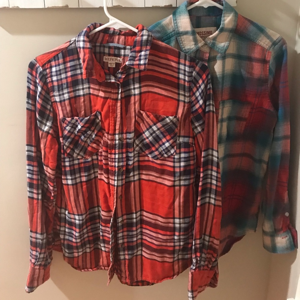 Plaid shirt bundle